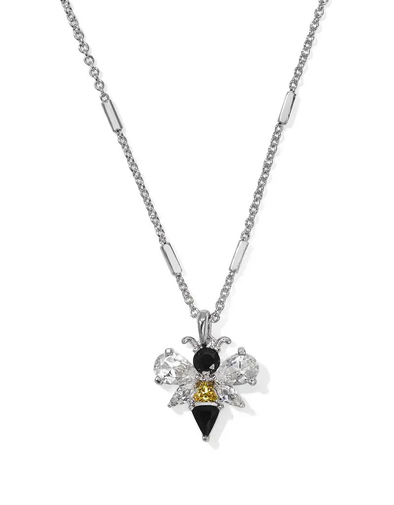 KENDRA SCOTT Bee Short Pendant Necklace