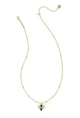 KENDRA SCOTT Bee Short Pendant Necklace
