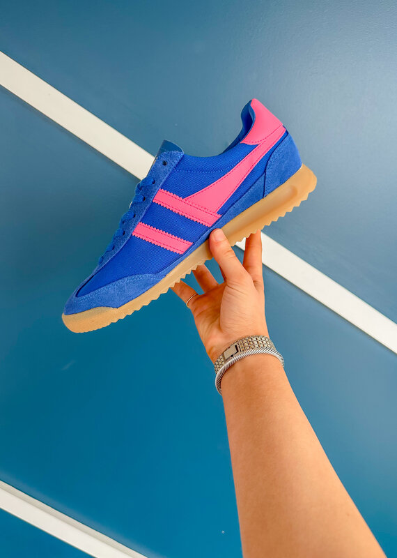 J.HOFFMAN'S Gola Tornado - Sapphire/ Fluro Pink