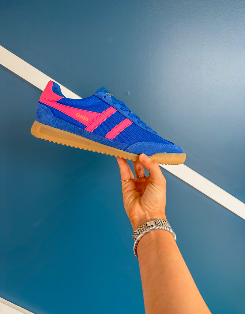J.HOFFMAN'S Gola Tornado - Sapphire/ Fluro Pink