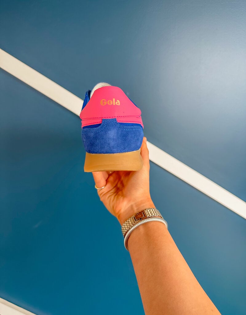 J.HOFFMAN'S Gola Tornado - Sapphire/ Fluro Pink