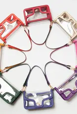 J.HOFFMAN'S Game Day Stadium Clear Envelope Bag- Black