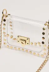 J.HOFFMAN'S Jackie Clear Bag- Hexagon
