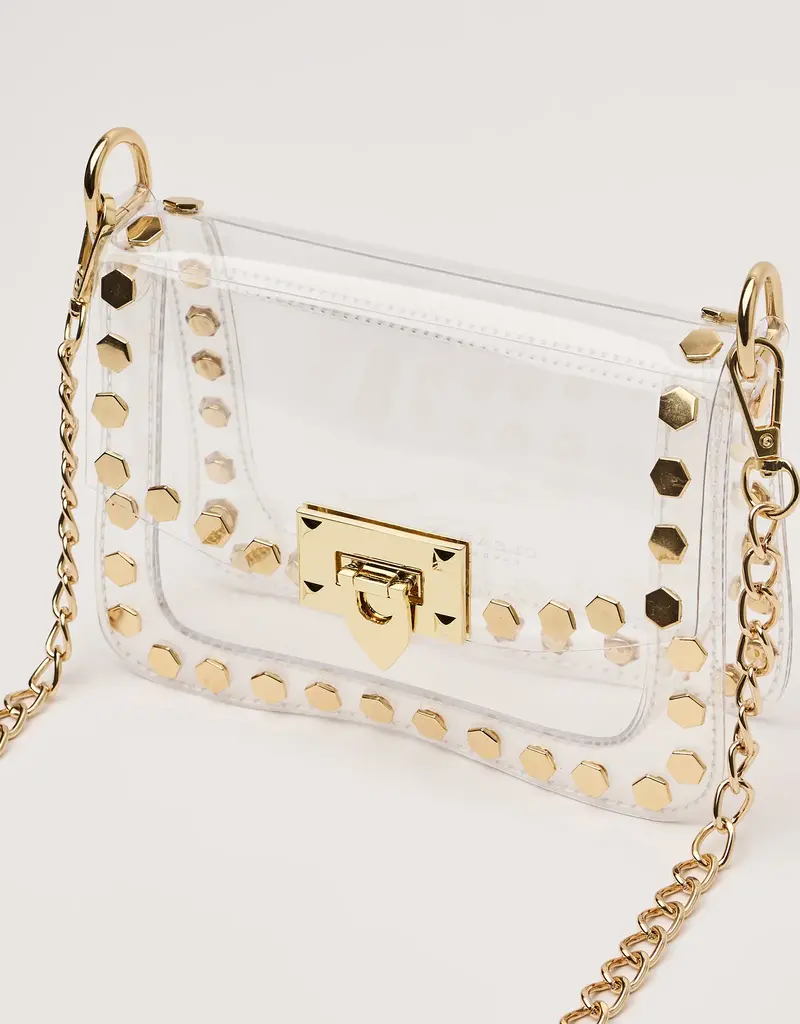 J.HOFFMAN'S Jackie Clear Bag- Hexagon