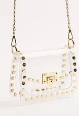 J.HOFFMAN'S Jackie Clear Bag- Hexagon