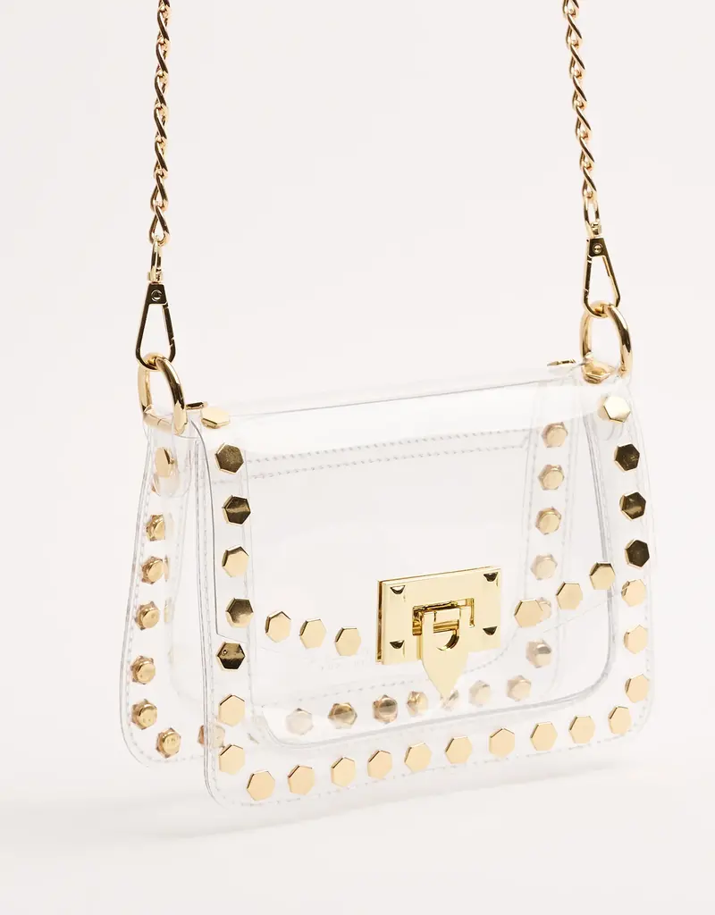 J.HOFFMAN'S Jackie Clear Bag- Hexagon