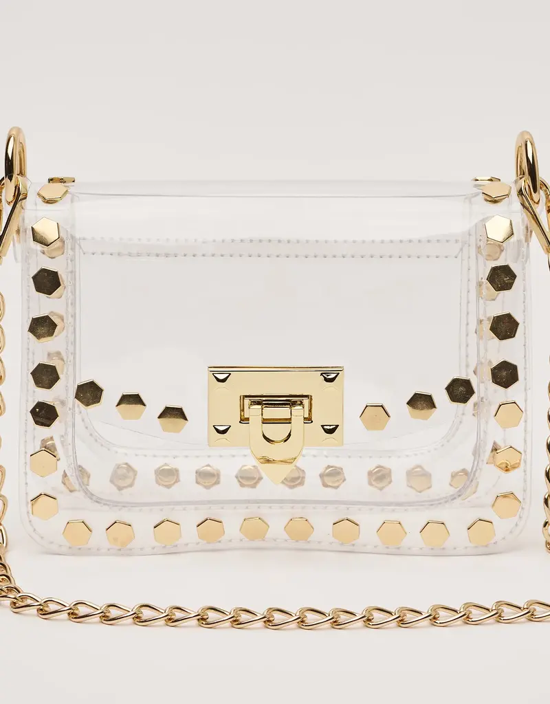 J.HOFFMAN'S Jackie Clear Bag- Hexagon