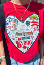 J.HOFFMAN'S **j.hoffman's original design** Lubbock Love Tee - restocked!