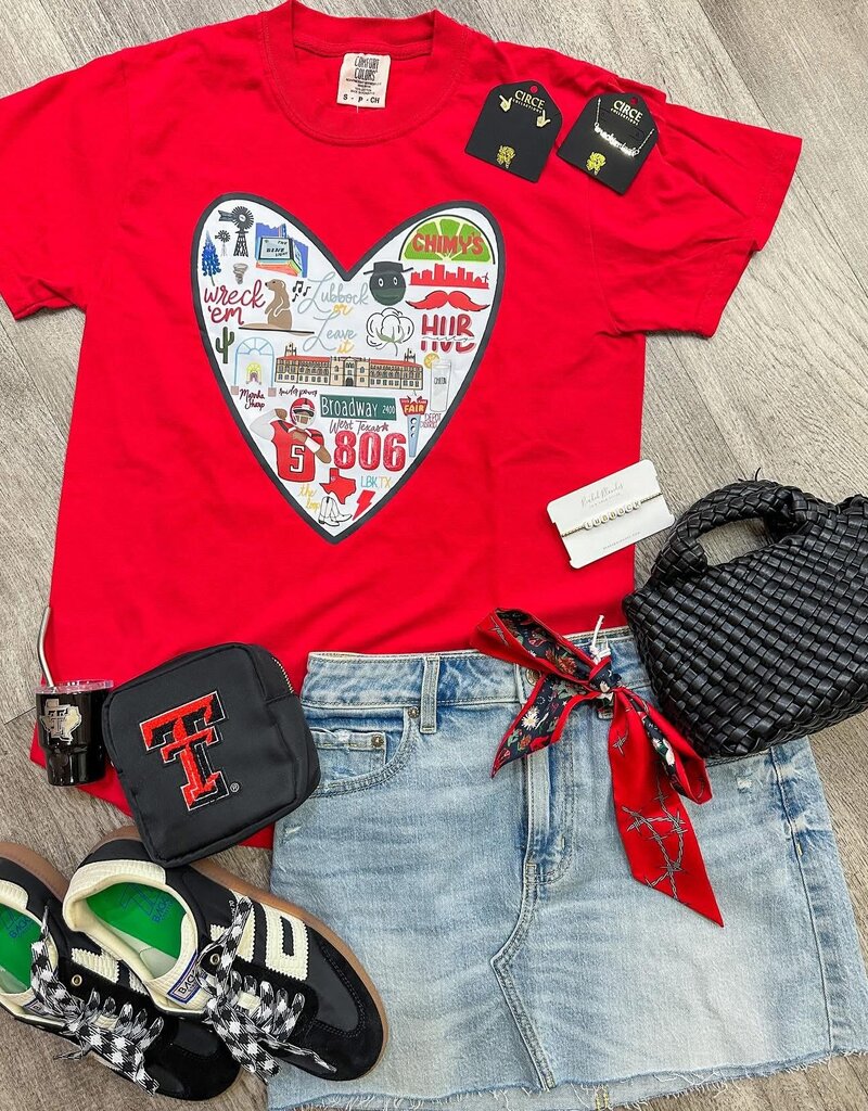 J.HOFFMAN'S **j.hoffman's original design** Lubbock Love Tee - restocked!