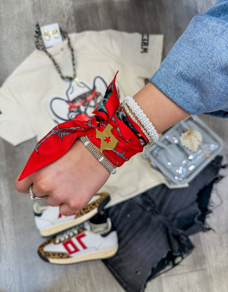 J.HOFFMAN'S RESTOCKED! Texas Tech Twilly Scarf