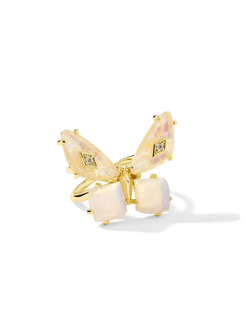KENDRA SCOTT Bianca Butterfly Cocktail Ring