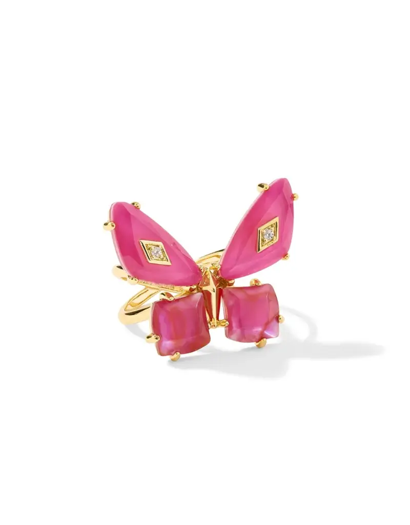KENDRA SCOTT Bianca Butterfly Cocktail Ring