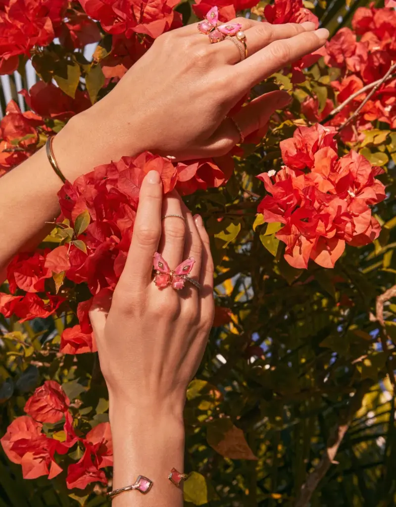 KENDRA SCOTT Bianca Butterfly Cocktail Ring
