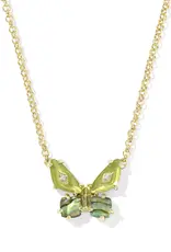 KENDRA SCOTT Bianca Butterfly Pendant Necklace