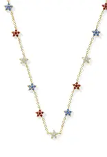 KENDRA SCOTT Sierra Star Crystal Strand Necklace