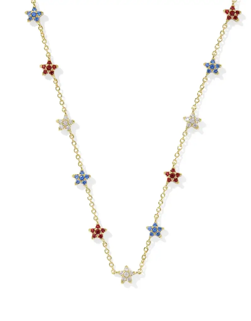 KENDRA SCOTT Sierra Star Crystal Strand Necklace