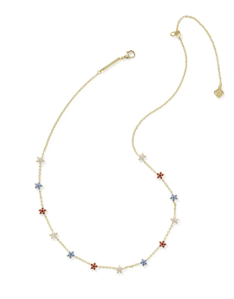 KENDRA SCOTT Sierra Star Crystal Strand Necklace