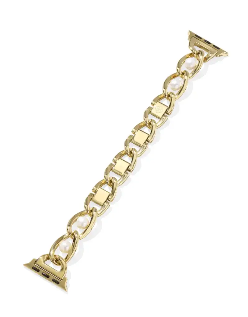 Giselle Watch Band- White Pearl - j.hoffman's