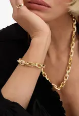 J.HOFFMAN'S Frankie Pave Chain Bracelet