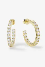 J.HOFFMAN'S Heiress Hoops - 1"