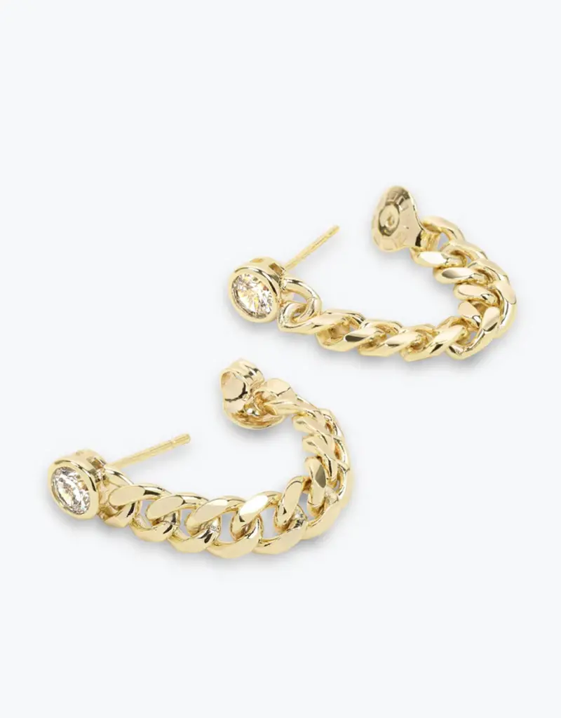 J.HOFFMAN'S Julian Soft Chain Hoops