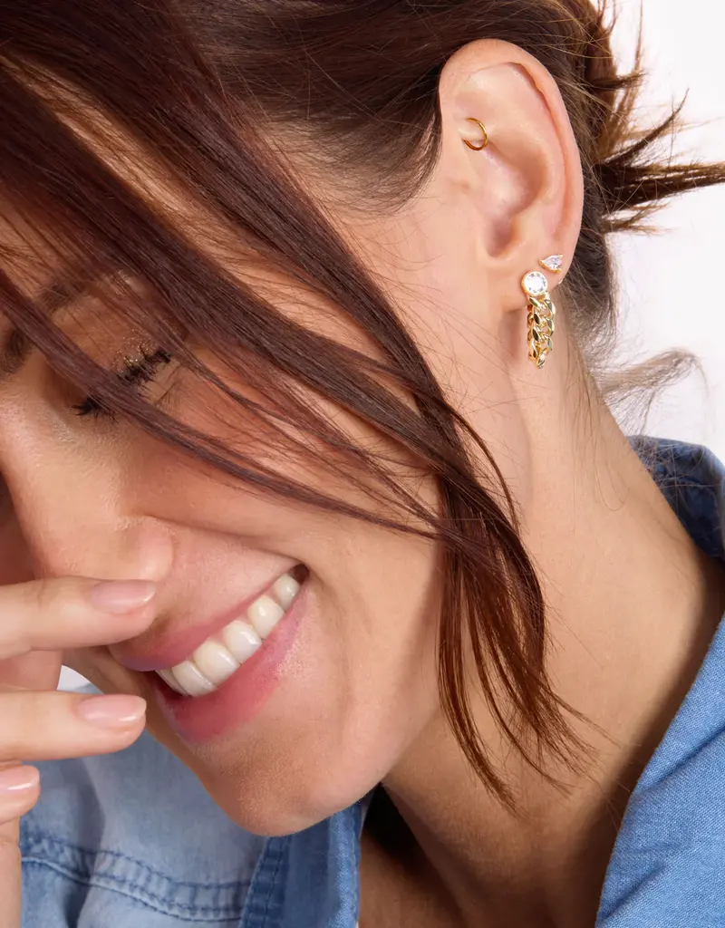 J.HOFFMAN'S Julian Soft Chain Hoops