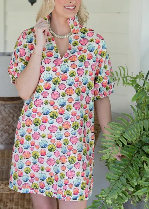J.HOFFMAN'S Poppy Seashell Dress- North Beach