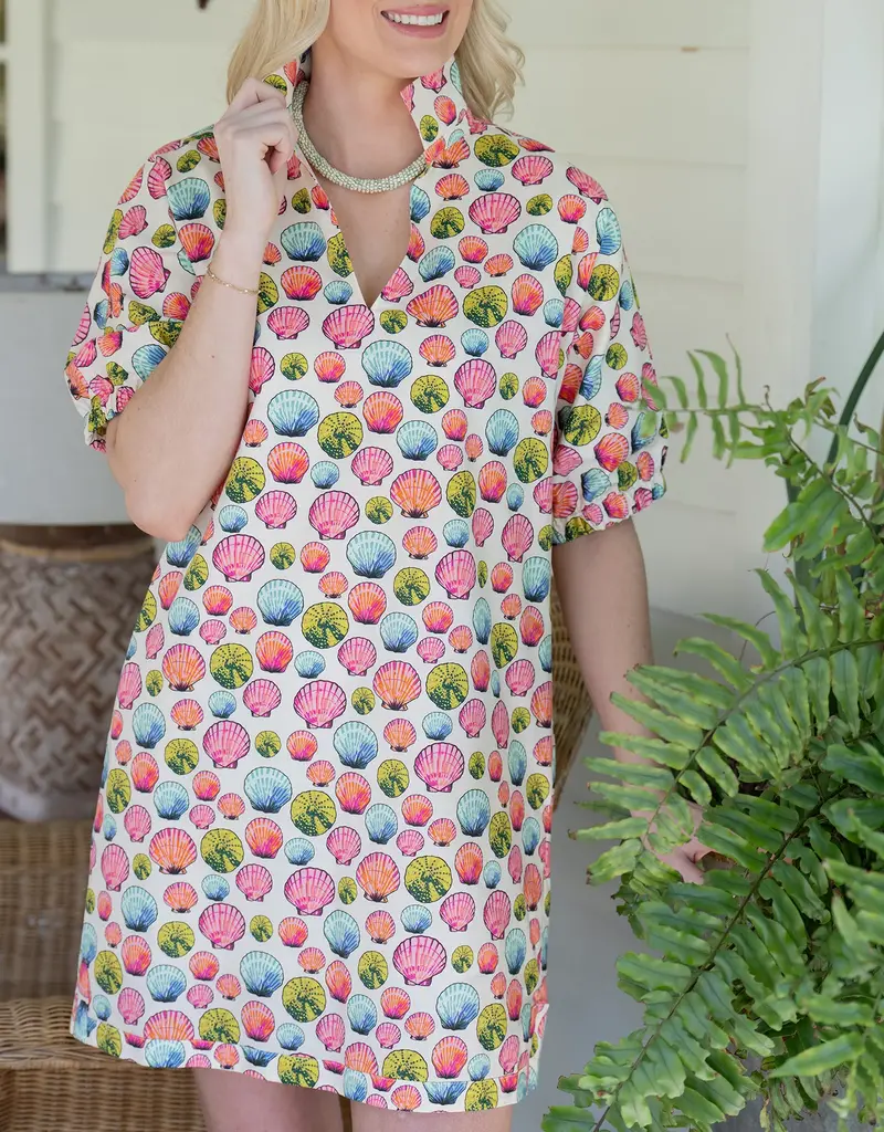 J.HOFFMAN'S Poppy Seashell Dress- North Beach