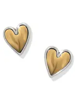 Cascade Heart Post Earring
