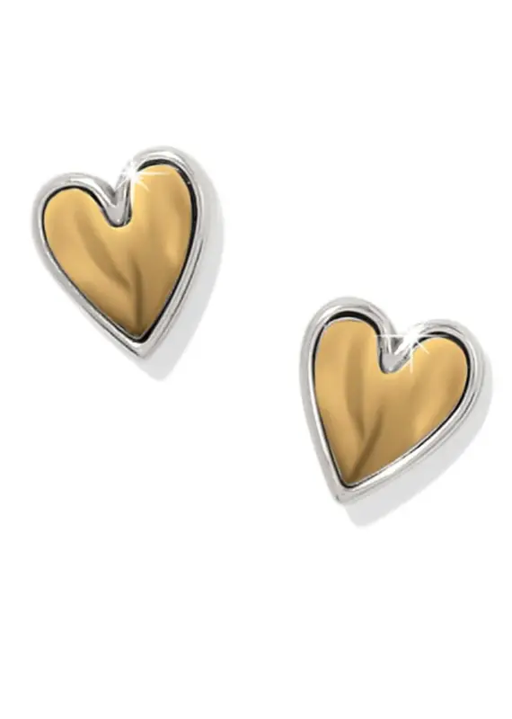 Cascade Heart Post Earring