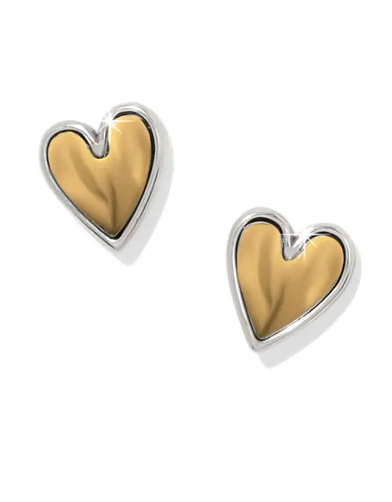 Cascade Heart Post Earring