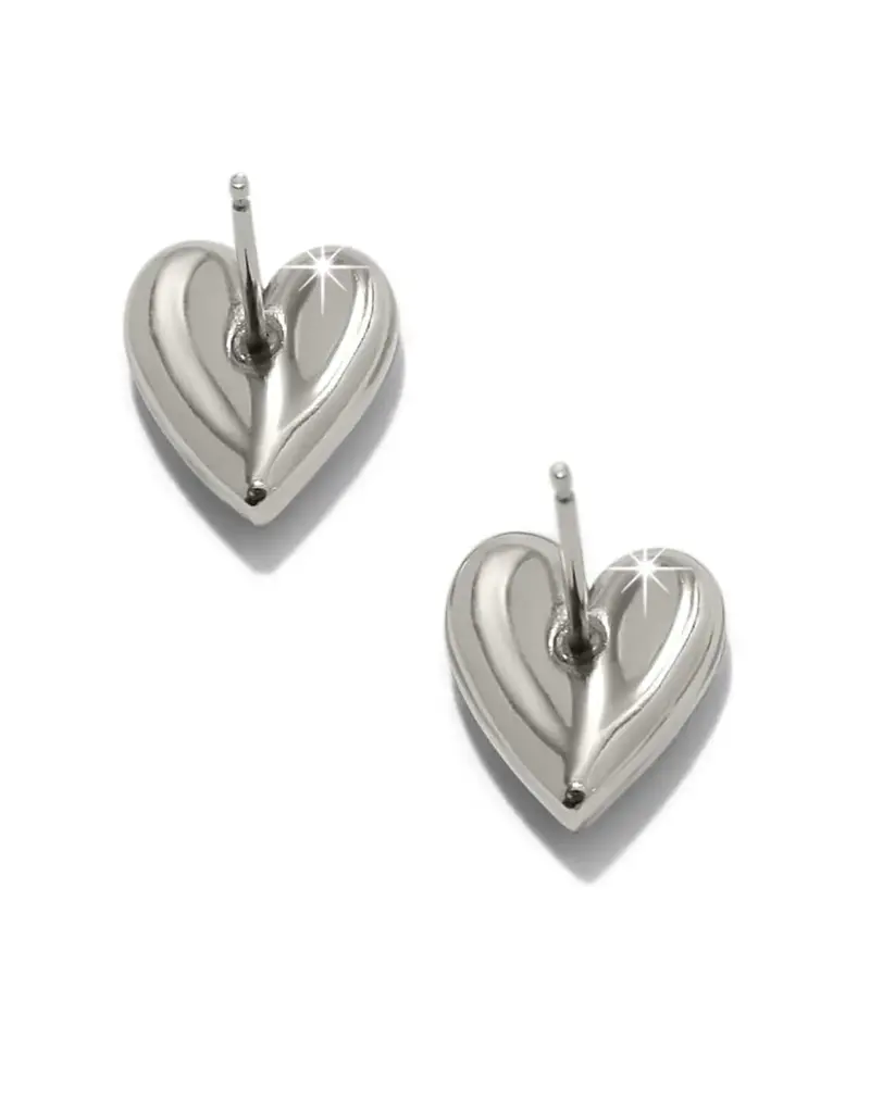 Cascade Heart Post Earring