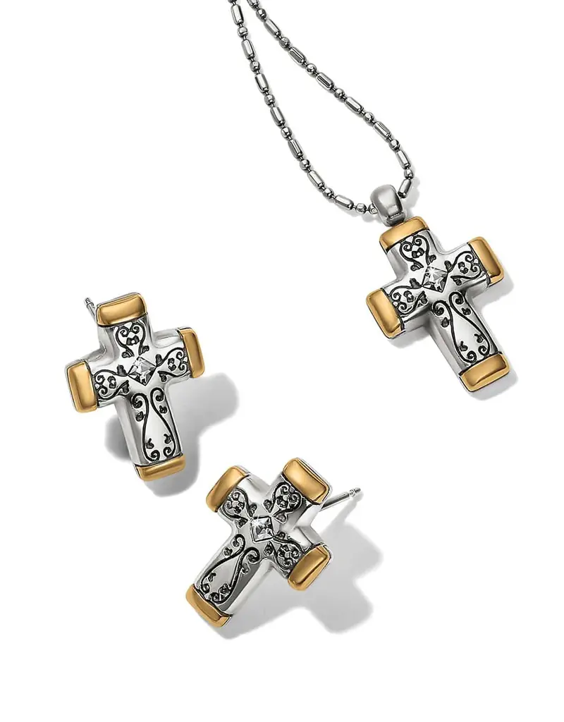 Venezia Cross Post Earring