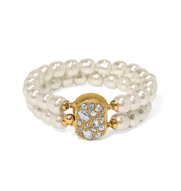 Trust Your Journey Double Pearl Brcaelet