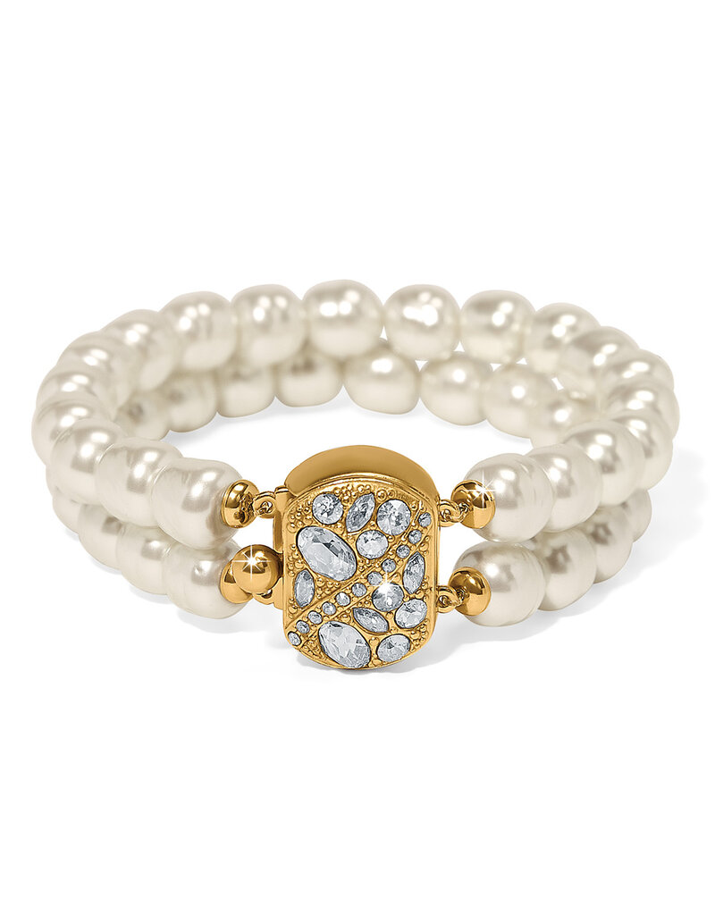 Trust Your Journey Double Pearl Brcaelet