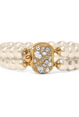 Trust Your Journey Double Pearl Brcaelet