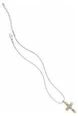 Venezia Reversible Large Cross Necklace