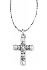 Venezia Reversible Large Cross Necklace