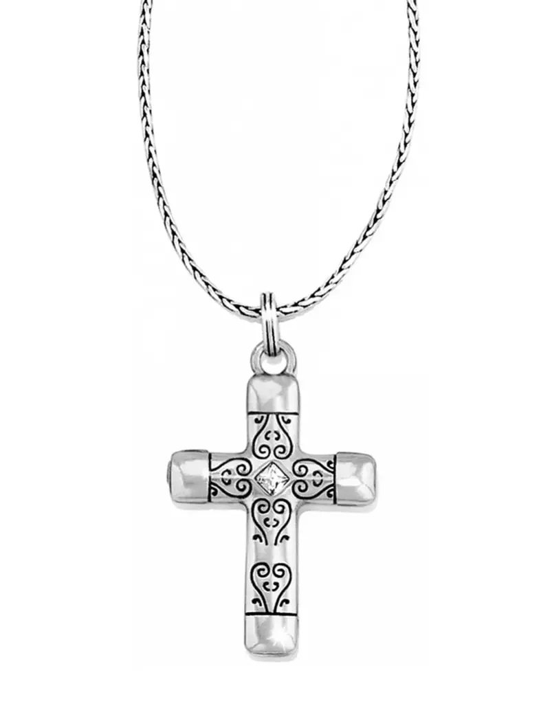 Venezia Reversible Large Cross Necklace