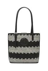 Ferrara Strata Tote in Black