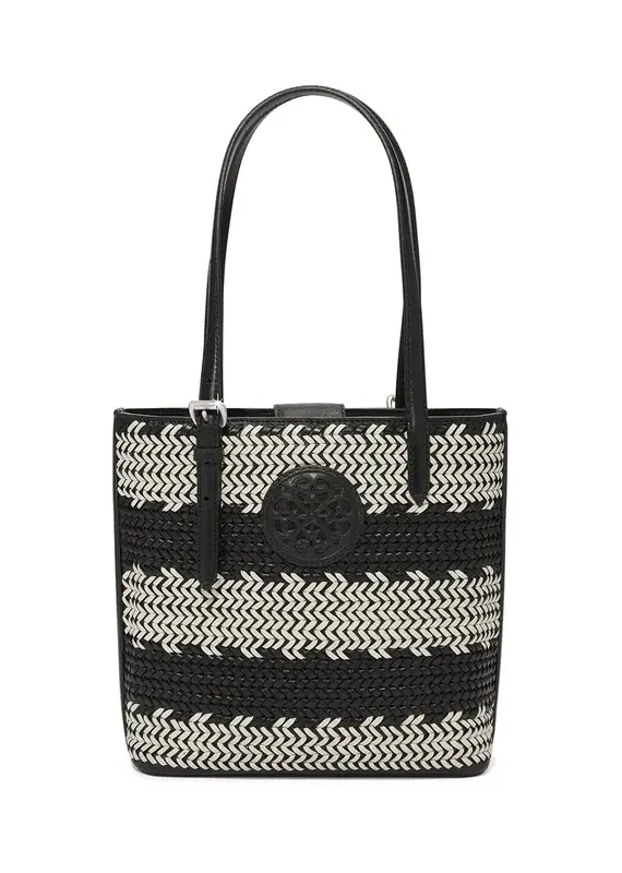 Ferrara Strata Tote in Black