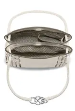 Devon Convertible Crossbody in White