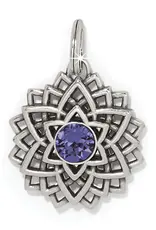 Serenity Amulet in Tanzanite