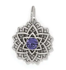 Serenity Amulet in Tanzanite