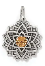 Serenity Amulet in Light Topaz