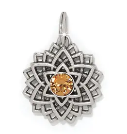 Serenity Amulet in Light Topaz