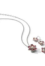 Everbloom Pearl Ruby Necklace