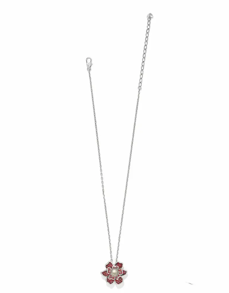 Everbloom Pearl Ruby Necklace