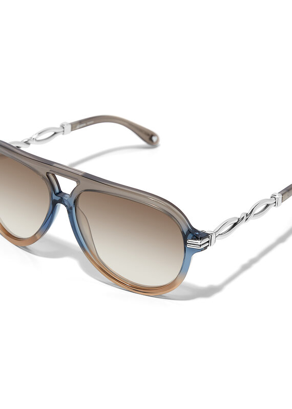 Interlok Twist Aviator Sunglasses