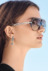 Interlok Twist Aviator Sunglasses